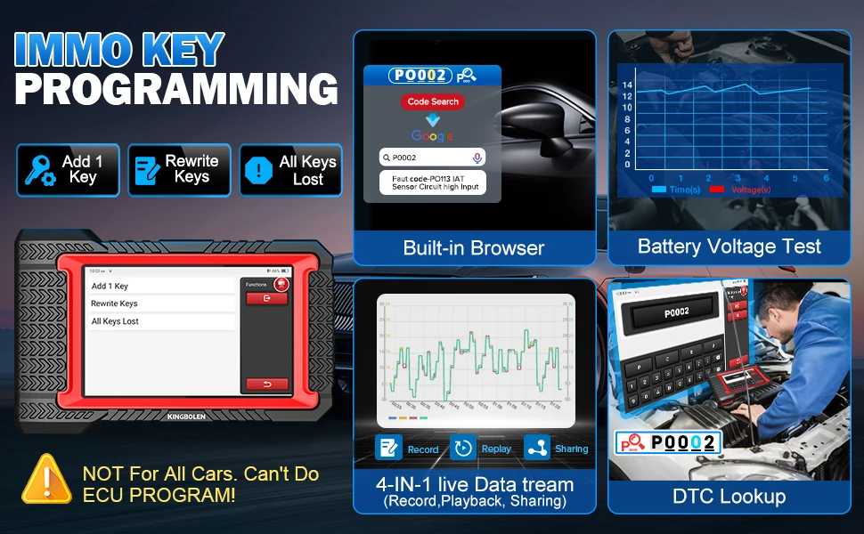 KINGBOLEN K7 Full System Diagnostic Tool Auto OBD2 Scanner 28 Resets ECU Coding Active Test 3 Years Free pk Thinkscan Max 2 KINGBOLEN K7 Full System Diagnostic Tool Auto OBD2 Scanner 28 Resets ECU Coding Active Test 3 Years Free pk Thinkscan Max 2