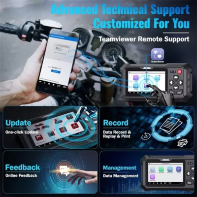 ANCEL MT510 Motorcycle Scanner All System for BMW / DUCATI / Harley Oil Light Reset ECU TPS 30+Functions OBD2 Diagnostic Tool - Image 5