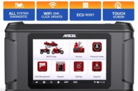 ANCEL MT510 Motorcycle Scanner All System for BMW / DUCATI / Harley Oil Light Reset ECU TPS 30+Functions OBD2 Diagnostic Tool