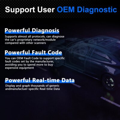 Vgate vLinker MC ELM327 V2.2 Bluetooth 3.0 4.0 OBD2 Scanner OBD 2 BimmerCode FORScan Auto Car Diagnostic tools ELM 327 V1 5 - Image 3