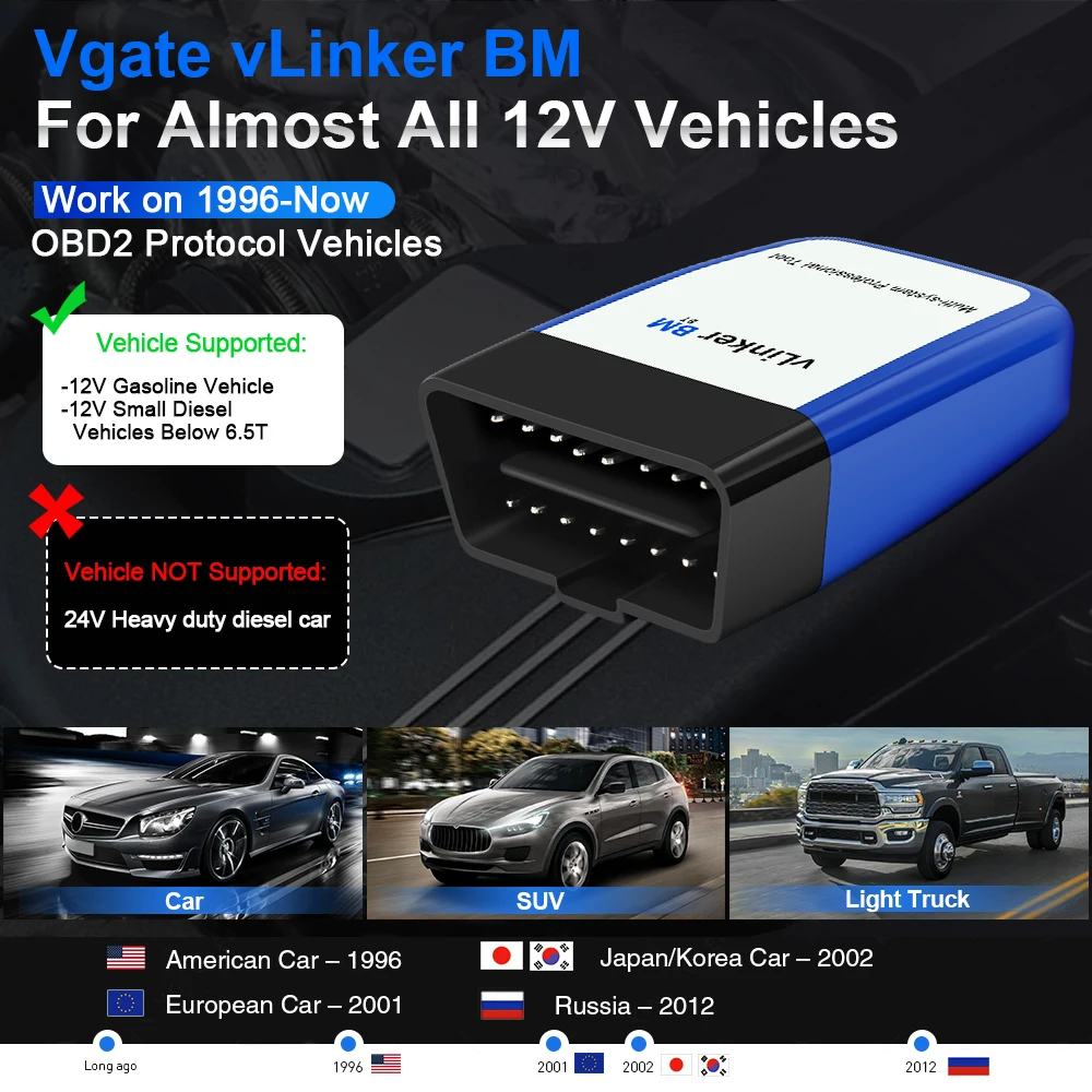 Vgate vLinker BM ELM327 For BMW Scanner Wifi Bluetooth 4.0 OBD2 OBD 2 Car Diagnostic Auto Scan Tool Bimmercode ELM 327 V1.5 V1 5 Vgate vLinker BM ELM327 For BMW Scanner Wifi Bluetooth 4.0 OBD2 OBD 2 Car Diagnostic Auto Scan Tool Bimmercode ELM 327 V1.5 V1 5