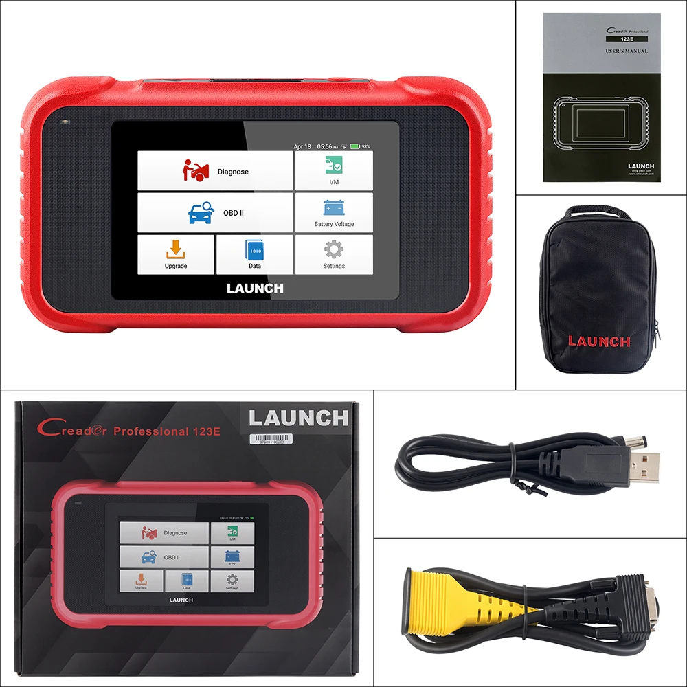 LAUNCH X431 CRP123E V2.0 /CRR123I V2.0 Car OBD2 Diagnostic Tools Auto OBD Scanner ABS SRS Engine AT+ 7 Reset Service Free Update LAUNCH X431 CRP123E V2.0 /CRR123I V2.0 Car OBD2 Diagnostic Tools Auto OBD Scanner ABS SRS Engine AT+ 7 Reset Service Free Update
