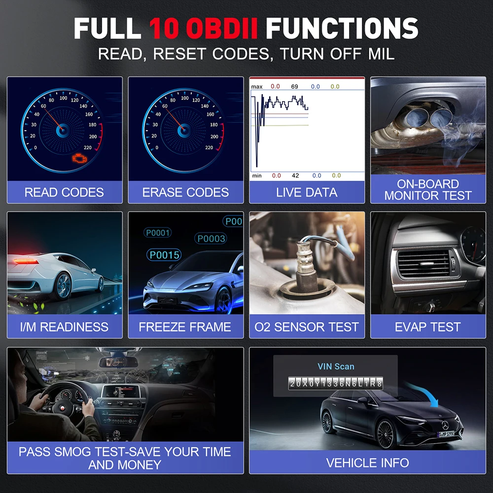LAUNCH X431 CRP123E V2.0 /CRR123I V2.0 Car OBD2 Diagnostic Tools Auto OBD Scanner ABS SRS Engine AT+ 7 Reset Service Free Update LAUNCH X431 CRP123E V2.0 /CRR123I V2.0 Car OBD2 Diagnostic Tools Auto OBD Scanner ABS SRS Engine AT+ 7 Reset Service Free Update