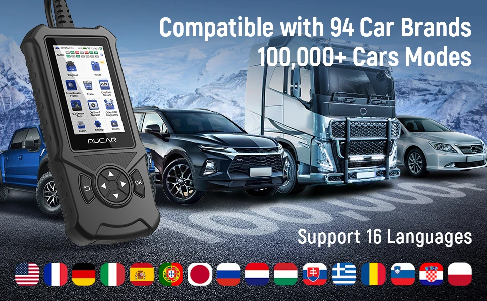MUCAR CDE900 Auto OBD2 Scanner Engine Airbag ABS TCM System Diagnose Code Reader WIFI Update Car Diagnostics Tool MUCAR CDE900 Auto OBD2 Scanner Engine Airbag ABS TCM System Diagnose Code Reader WIFI Update Car Diagnostics Tool