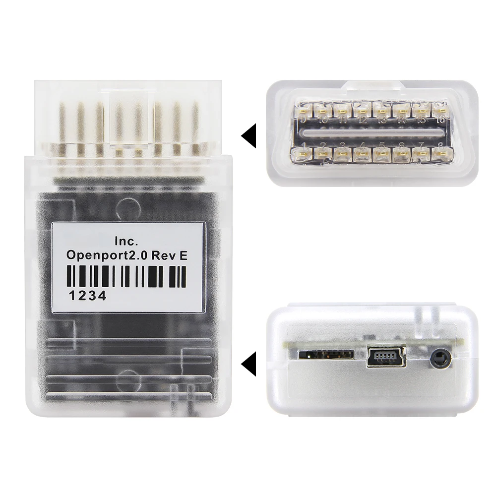 OpenPort 2.0 ECU FLASH Chip Tuning open port 2.0 For Toyota Scanner For Mercedes Benz OBD OBD2 Car Diagnostic Auto Tool