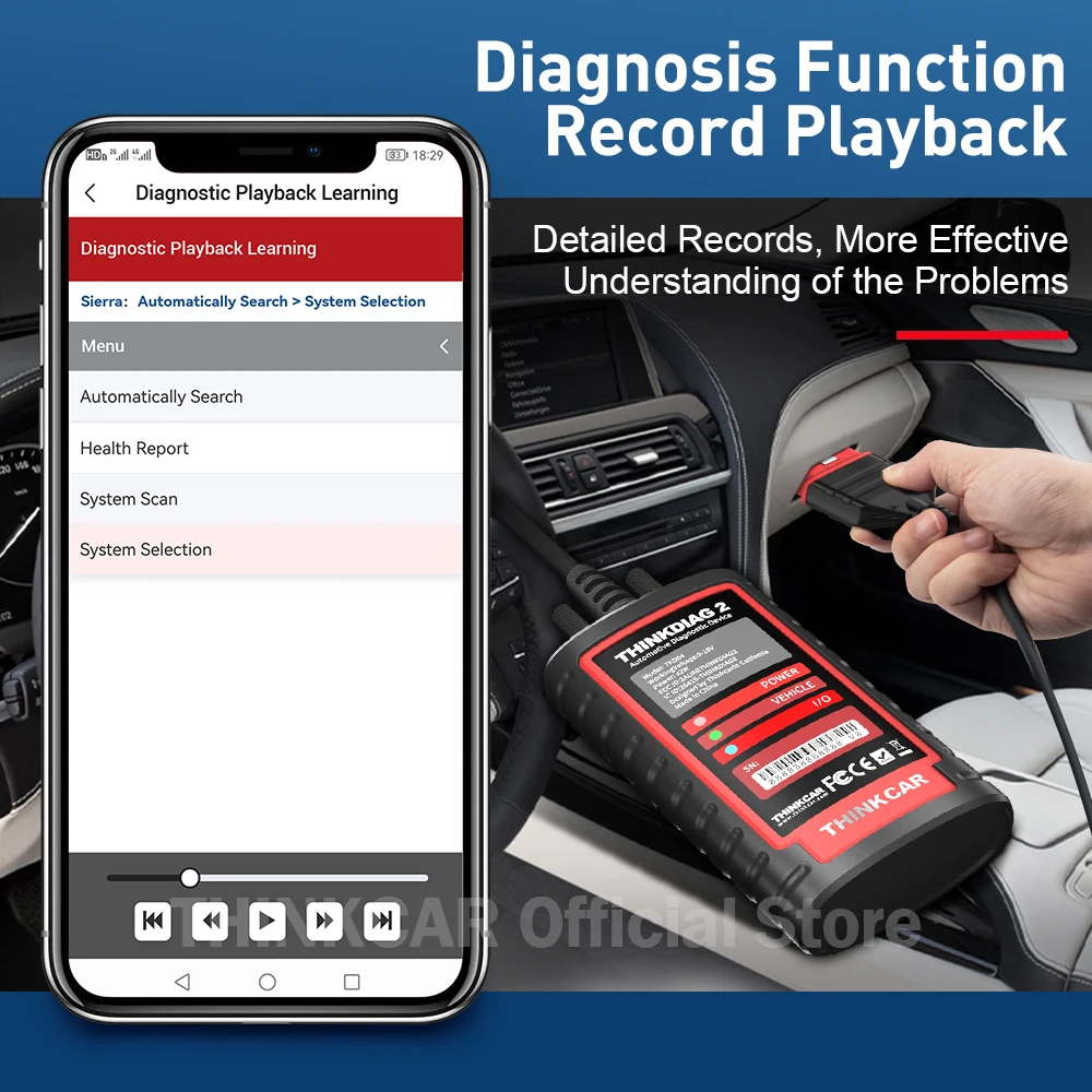 ThinkDiag 2 ALL software 1 Year Free Update Auto Diagnostic tool support CAN FD ECU Coding Active Test 16 reset OBD2 Scanner ThinkDiag 2 ALL software 1 Year Free Update Auto Diagnostic tool support CAN FD ECU Coding Active Test 16 reset OBD2 Scanner