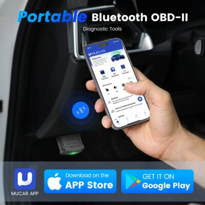 MUCAR BT200/BT200 Pro OBD2 Scanner Diagnostic Tool Bluetooth, Full System Automotive Scan Tool Free Oil/SAS 15 Reset Code Reader - Image 6