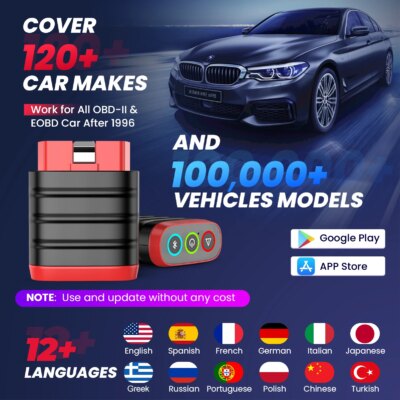 THINKCAR THINKDIAG MINI Obd2 Scanner For Auto Full Obd 2 Function System Diagnostic Tool Car Diagnose Code Reader PK ELM327 - Image 6