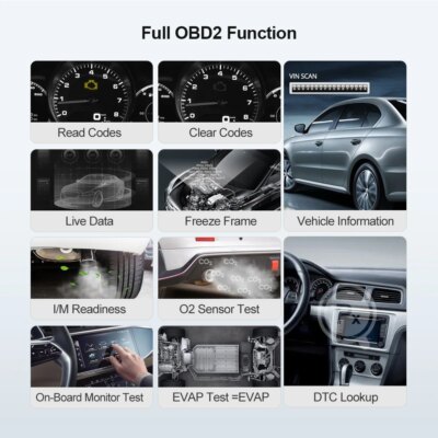 THINKCAR THINKDIAG MINI Obd2 Scanner For Auto Full Obd 2 Function System Diagnostic Tool Car Diagnose Code Reader PK ELM327 - Image 3
