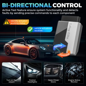 2025 New KINGBOLEN Ediag Elite Lifetime free Car Diagnostic Tools All system 15 Resets Bi-directional Test  Auto Scanner OBD2 - Image 4