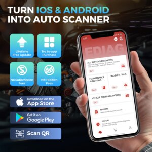 2025 New KINGBOLEN Ediag Elite Lifetime free Car Diagnostic Tools All system 15 Resets Bi-directional Test  Auto Scanner OBD2 - Image 2