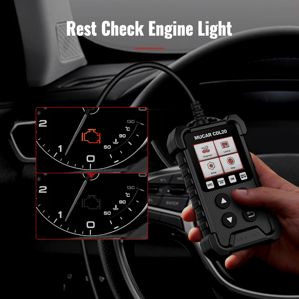 MUCAR CDL20 OBD2 Car Diagnostic Tools Free OBD 2 Code Reader Clear Engine Light Smog Test Auto Scanner MUCAR CDL20 OBD2 Car Diagnostic Tools Free OBD 2 Code Reader Clear Engine Light Smog Test Auto Scanner