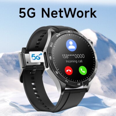 4G Cellular Version Smart Watch Android Smartwatch With Dual Camera 1.43inch Amoled Screen GPS WIFI Sim Card Slot 64GB Storage - Image 2