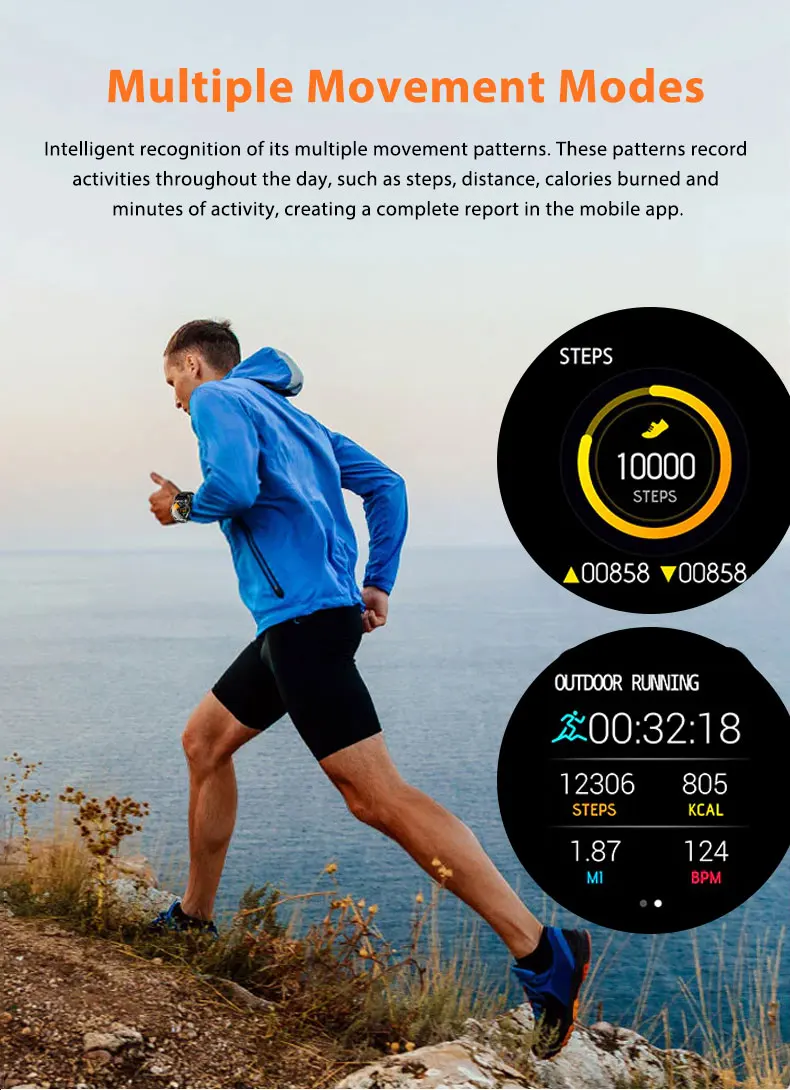 GoldenSpike H19 Smart Watch Android 4G Smartwatch Men With 256GB Storage GPS WIFI Sim Card Slot Tiktok Whatsapp 1880Mah Battery