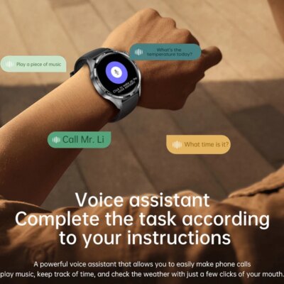 GT5 PRO Smart Watch Men Watch 5 Pro AMOLED HD Screen Bluetooth Call GPS Trajectory NFC Heart Rate Compass SmartWatches 2024 New - Image 3