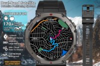 T-Rex 3 GPS Smart Watch 10ATM Waterproof Built-in Dual-band GNSS Compass Military Sport Smartwatch Men 2025 New For Xiaomi Ultra