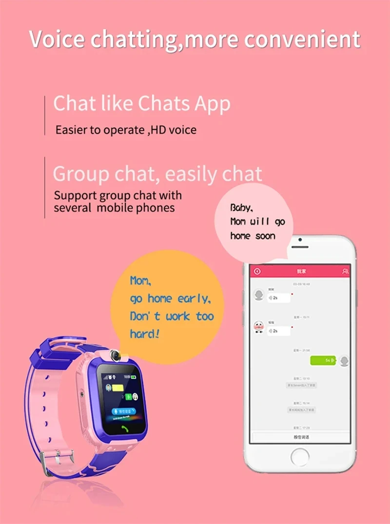 Xiaomi Kids Smart Watch SOS GPS Location Tracke Sim Card Call Child SmartWatch Camera Waterproof Watch Gift For Ios Android
