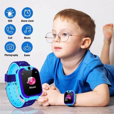 Xiaomi Kids Smart Watch SOS GPS Location Tracke Sim Card Call Child SmartWatch Camera Waterproof Watch Gift For Ios Android - Image 4