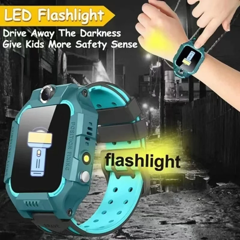 Kids 4G Smart Watch SOS GPS Location Sim Card Call Child SmartWatch Camera Waterproof Watch Gift For Ios Android Children Gift