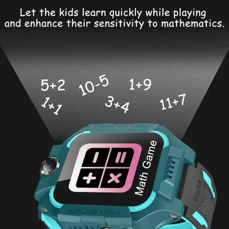 Kids 4G Smart Watch SOS GPS Location Sim Card Call Child SmartWatch Camera Waterproof Watch Gift For Ios Android Children Gift