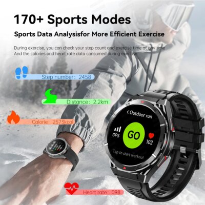 2025 New for HUAWEI Original Premium GPS SmartWatch Ultra HD AMOLED Display Built-in GPS BT Call 10ATM Waterproof Smart Bracelet - Image 6