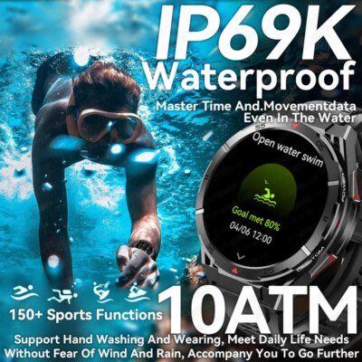 2025 New for HUAWEI Original Premium GPS SmartWatch Ultra HD AMOLED Display Built-in GPS BT Call 10ATM Waterproof Smart Bracelet - Image 2