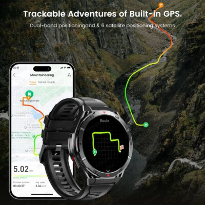 2025 New for HUAWEI Original Premium GPS SmartWatch Ultra HD AMOLED Display Built-in GPS BT Call 10ATM Waterproof Smart Bracelet - Image 3