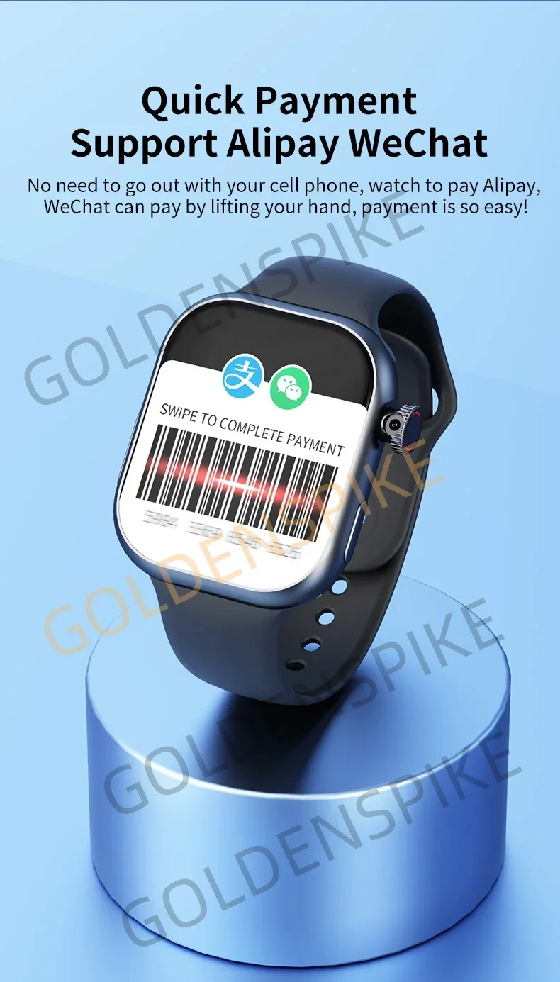 Original VP19 S10 Smartwatch 2.29inch Amoled 5G Smart Watch Men Women With 180° Rotary Camera GPS WIFI Compass NFC Google Play