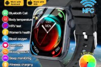 For Huawei New 1.85-inch Smart Watch Men NFC GPS Sport Trajectory Heart Rate Ladies Watches Bluetooth Call Smartwatch For XIAOMI