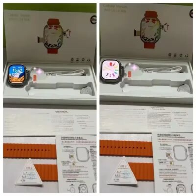 100% Original CDS9 S9 Ultra 4G Android Smart Watch with Play Store Rotating camera WiFi GPS 8+128GB 2.2 Inch Amoled Smartwatch - Image 6