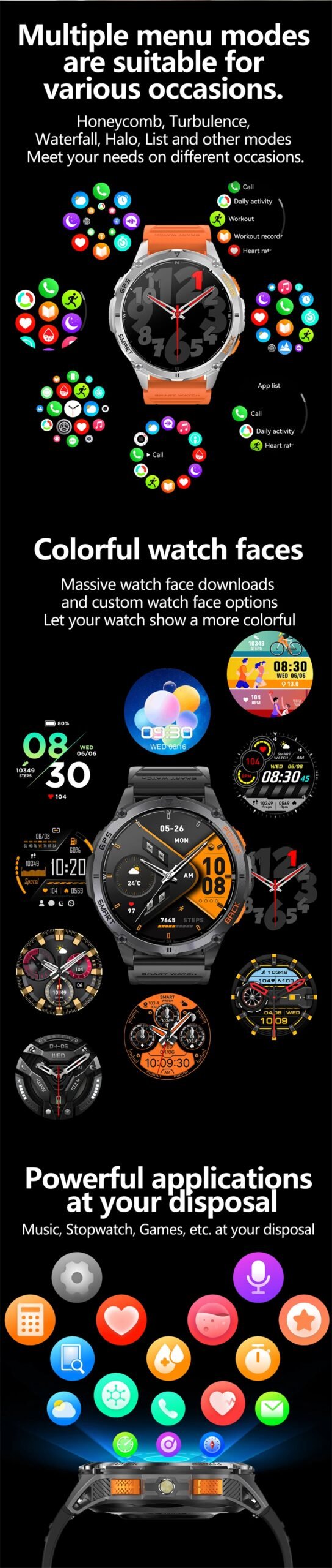 LIGE High Precision GPS Positioning Smart Watch Altimeter Barometer Compass Bluetooth Call Smartwatch Men 1.43-inch AMOLED Watch LIGE High Precision GPS Positioning Smart Watch Altimeter Barometer Compass Bluetooth Call Smartwatch Men 1.43-inch AMOLED Watch