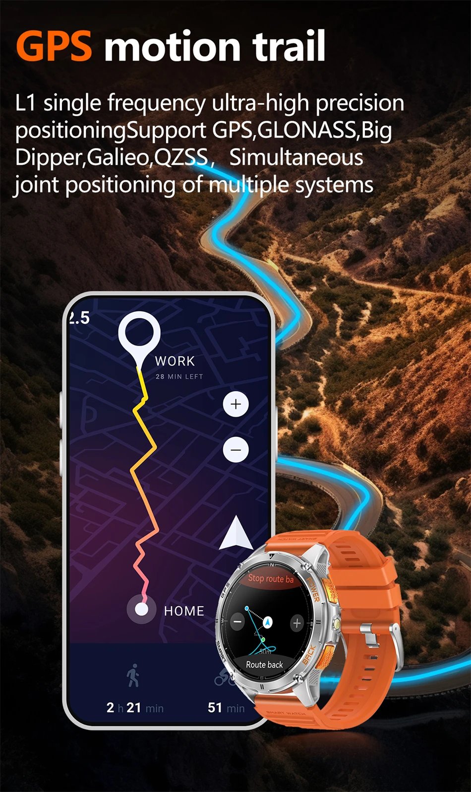 LIGE High Precision GPS Positioning Smart Watch Altimeter Barometer Compass Bluetooth Call Smartwatch Men 1.43-inch AMOLED Watch LIGE High Precision GPS Positioning Smart Watch Altimeter Barometer Compass Bluetooth Call Smartwatch Men 1.43-inch AMOLED Watch