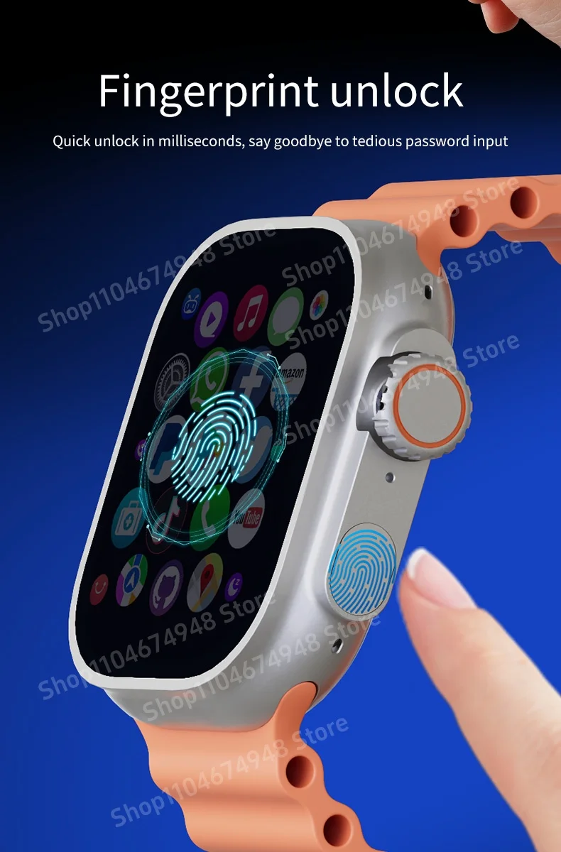 GOLDENSPIKE S10 Ultra 3 MAX 4G 5G Smartwatch Touch ID 2.29inch Amoled Smart Watch With 180° Rotating Camera GPS WIFI NFC Compass