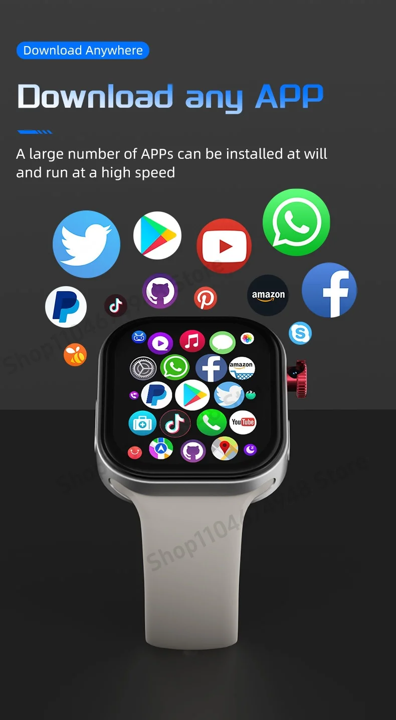 VP99 S10 MAX 4G Smartwatch 2.29inch Amoled Smart Watch Men Women Wrist Phone Heart Rate Rotary Camera GPS Position WIFI Compass