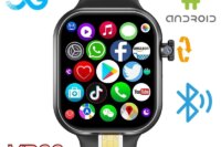 5G Android VP29 5 256GB storage 4G/5G LTE Sim card GPS WIFI 2.29-inch 490 by 580 smartwatch with 8 megapixel rotating camera