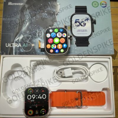 Original Ultra Ai3 Smartwatch 5G 180° Rotating Camera Google Play GPS WIFI 2.2inch Amoled HD Display 4G Calling Smart Watch Men - Image 2