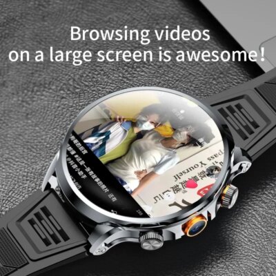 5G Smartwatch H18 Pro Men's Women's GPS WIFI 5G Smartwatch Rotating camera NFC App Download 256GB storage - Image 4