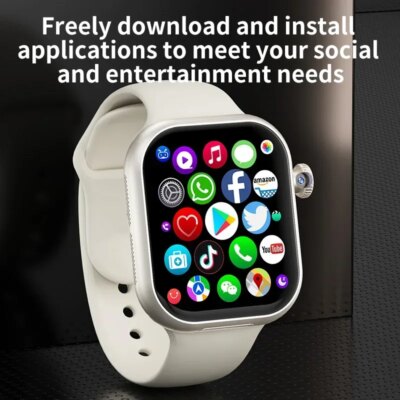 VP29Smart Watches 5G Smartwatch With Android 10.0 OS 2.29inch Amoled Rotating Camera GPS WIFI NFC Google Play Store - Image 2