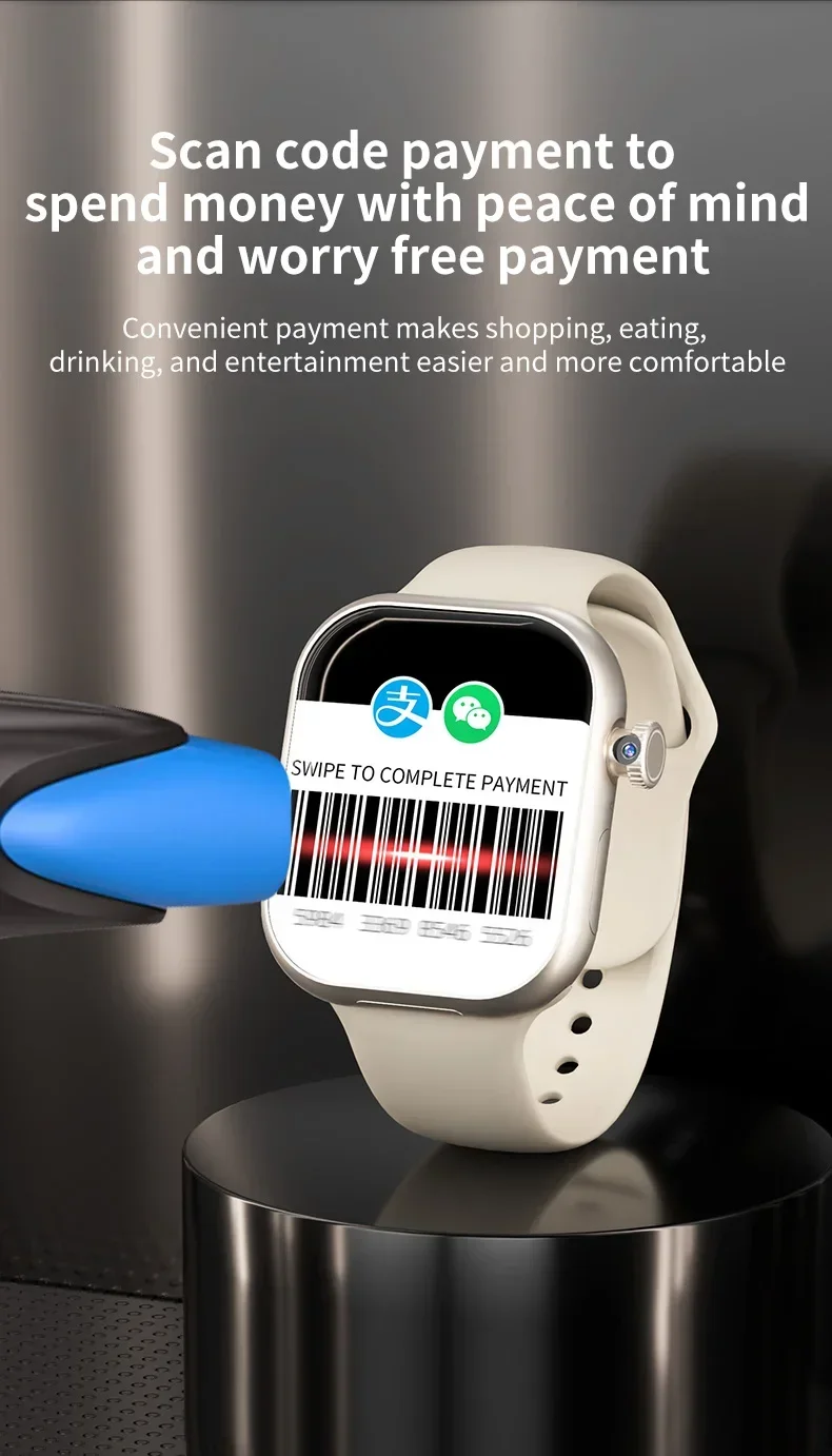 VP29Smart Watches 5G Smartwatch With Android 10.0 OS 2.29inch Amoled Rotating Camera GPS WIFI NFC Google Play Store