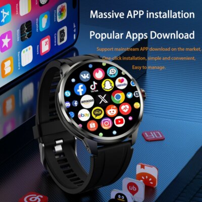 Original H99 Smart Watch Android Watches Amoled Smartwatch With 190° Rotary Ca - Image 6