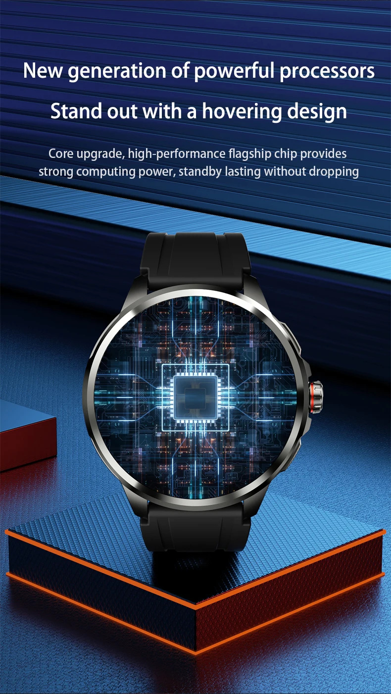 Original H99 Smart Watch Android Watches Amoled Smartwatch With 190° Rotary Ca
