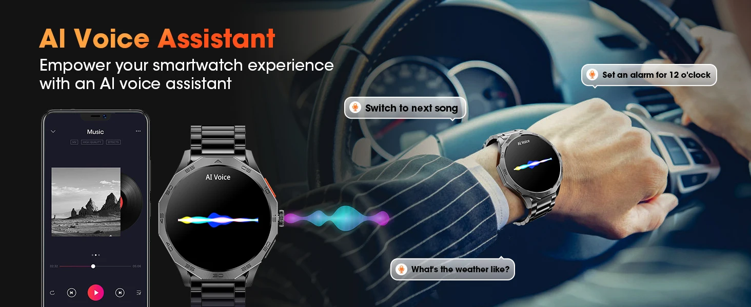 Karchilor Men's smartwatch, 1.85 high-definition screen, Bluetooth calling IP68 waterproof sports fitness watch, Sports fitness Karchilor Men's smartwatch, 1.85 high-definition screen, Bluetooth calling IP68 waterproof sports fitness watch, Sports fitness