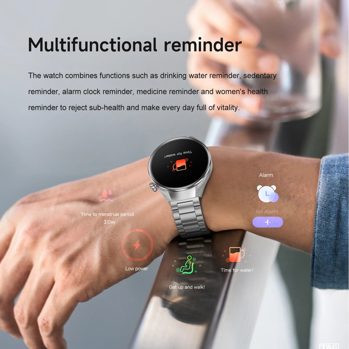 2025 New For HUAWEI Men Smart Watch 1.75inch AMOLED GPS Track Bluetooth Call Waterproof Compass Heart Rate Sports Smart Watches