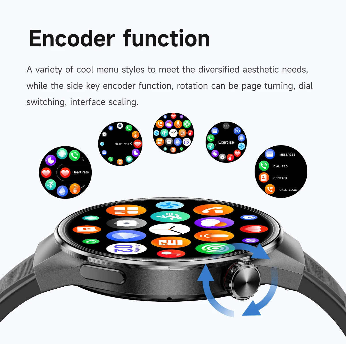 2025 New For HUAWEI Men Smart Watch 1.75inch AMOLED GPS Track Bluetooth Call Waterproof Compass Heart Rate Sports Smart Watches