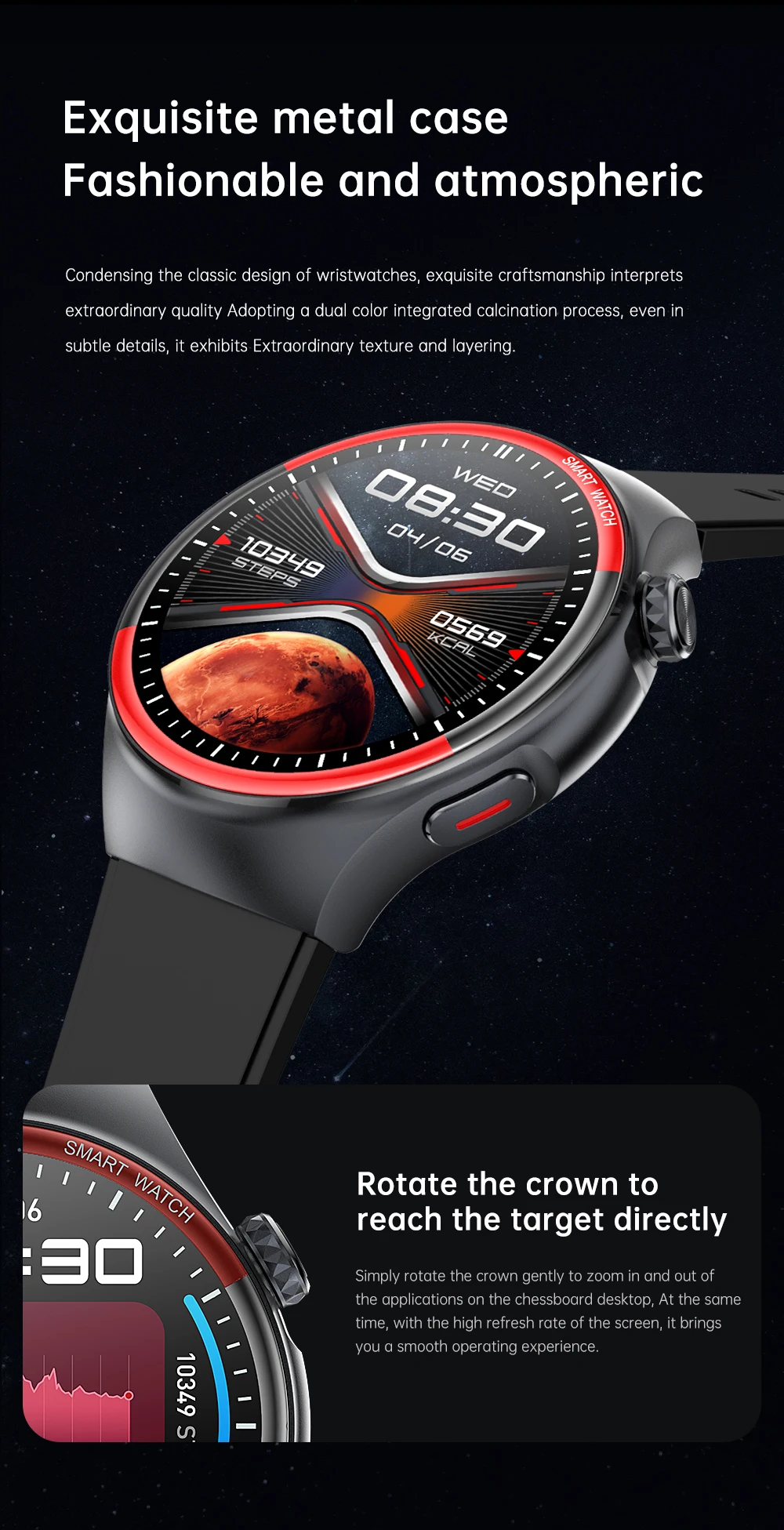2025 New High-end Laser Detection Smart Watch Men ECG+PPG Precise Blood Pressure Heart Rate BT Call NFC For HUAWEI Health Watche