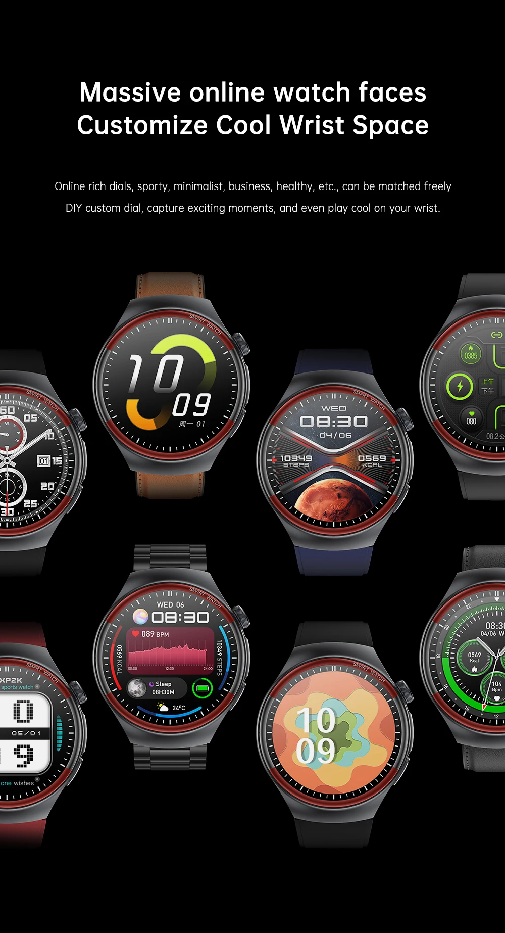 2025 New High-end Laser Detection Smart Watch Men ECG+PPG Precise Blood Pressure Heart Rate BT Call NFC For HUAWEI Health Watche