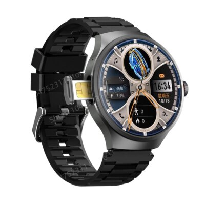 VP50 Smart Watch 1.75 inch Amoled 490*490 HD Screen 800W Camera GPS WIFI Compass NFC 256GB Storage Android Smartwatch Sim Card - Image 4
