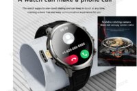 GoldenSpike H18 Pro Smartwatch Men Women GPS WIFI 5G Smart Watch Rotary Camera NFC App Download 256GB Storage Rom Amoled Screen