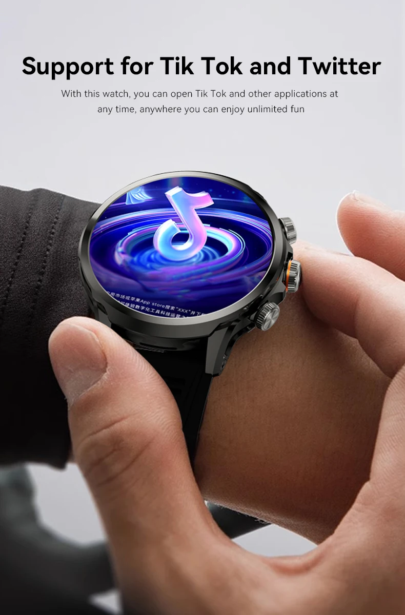 GoldenSpike H18 Pro Smartwatch Men Women GPS WIFI 5G Smart Watch Rotary Camera NFC App Download 256GB Storage Rom Amoled Screen