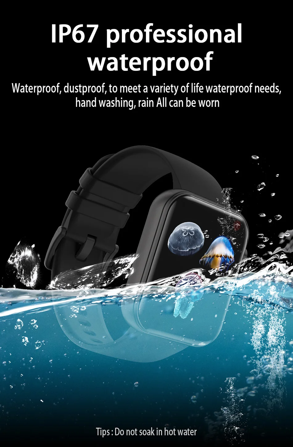 New Smart Watch Women Men Camera Take Photo Record Video Heart rate Sports Fitness Waterproof Bluetooth Call For Android iOS